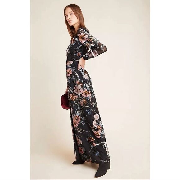 Yumi Kim Burnout Velvet Maxi Dress - Picture 4 of 5